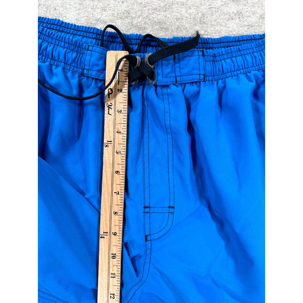 Speedo Swim Shorts Mens XL Blue Mesh Lined Relaxed Fit Training Trunks 7320182 - Picture 9 of 12